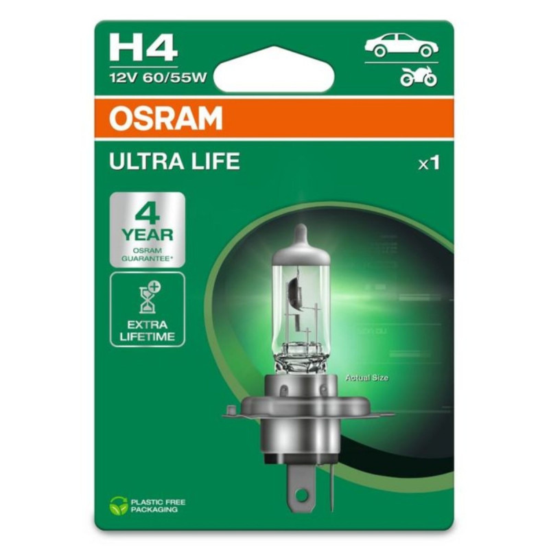 Bec auto Osram H4 Utra Life BL1, 60/55W, 12 V Bec auto Osram H4 Utra Life BL1, 60/55W, 12 V