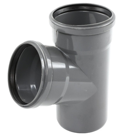 Ramificatie PVC cu inel, D 110 x 110 mm, 67 grade