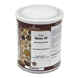 Rasina epoxidica bicomponenta, Borma Glass 2K, interior, 1 kg