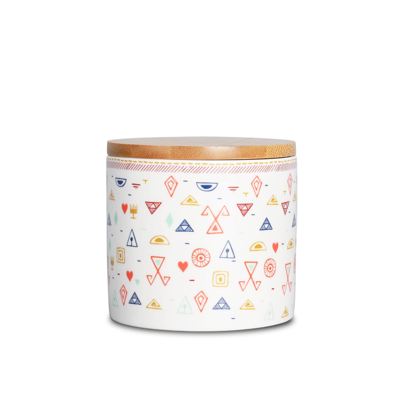 Recipient pentru ingrediente, EY3540, portelan, multicolor, 10 x 9.5 cm, 450 ml Recipient pentru ingrediente, EY3540, portelan, multicolor, 10 x 9.5 cm, 450 ml