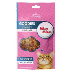 Recompensa pisici / hrana complementara, Miau Miau Snacks Mix, 60 g