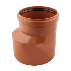 Reductie PVC cu inel, D 125 x 110 mm