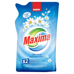 Rezerva balsam de rufe Sano Maxima Fresh, parfum romanita, 1 L