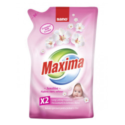 Rezerva balsam de rufe Sano Maxima Sensitive, parfum floral, 1 L