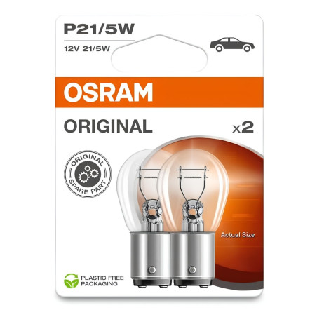 Bec auto pentru stop Osram P21/5W Standard, 5 W, 12 V