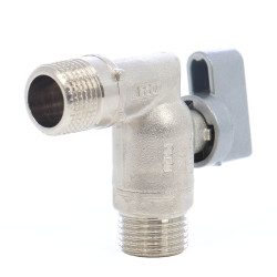 Robinet colt cu bila Fratelli Fortis 2030, alama, 1/2"x 1/2"
