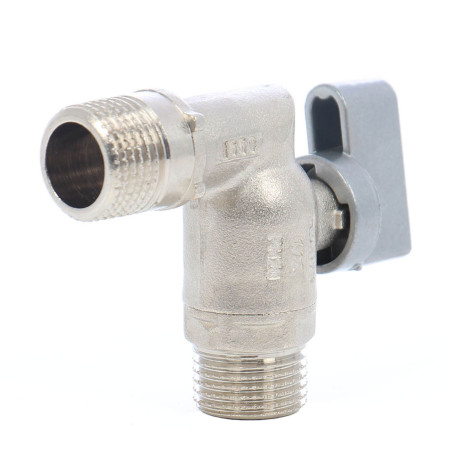 Robinet colt cu bila Fratelli Fortis 2030, alama, 1/2"x 1/2"