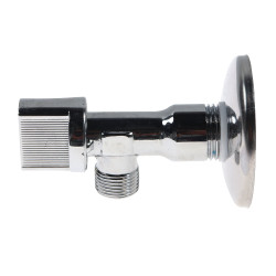Robinet colt cu rozeta, Remer, 128R1238, D 1/2" x 3/8"