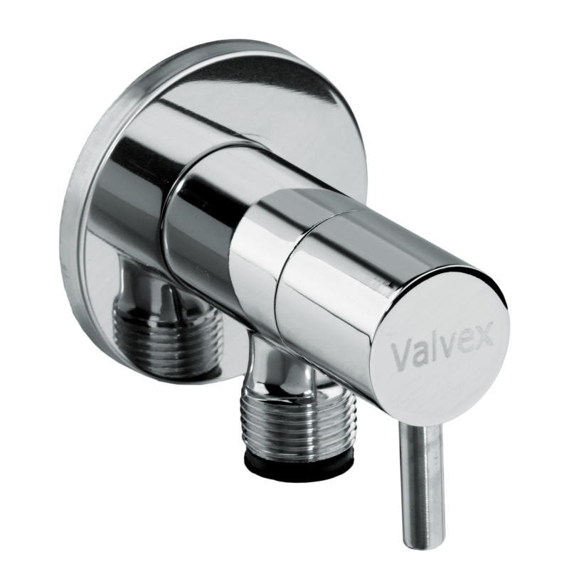 Robinet coltar cu cap ceramic, pentru instalatii apa si incalzire, Valvex Vega, D 1/2 " - 1/2"
