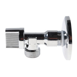 Robinet coltar cu rozeta, Remer, 128R121, D 1/2" x1/2"