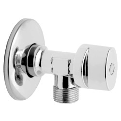 Robinet coltar Ferro, alama cromata, filet exterior, 1/2" x 1/2", PN10