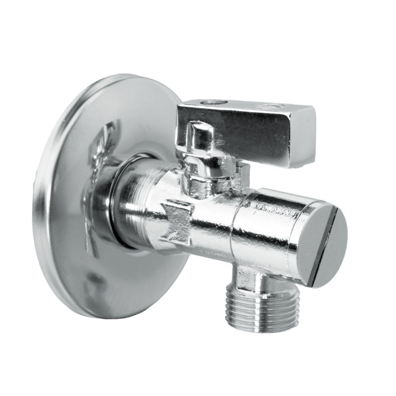 Robinet coltar Valvex, alama cromata, filet exterior, cu filtru, D 1/2" x 3/8" Robinet coltar Valvex, alama cromata, filet exterior, cu filtru, D 1/2" x 3/8"