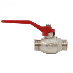 Robinet cu bila Fratelli Fortis 789M, filet exterior-exterior, alama, 1/2", actionare maneta