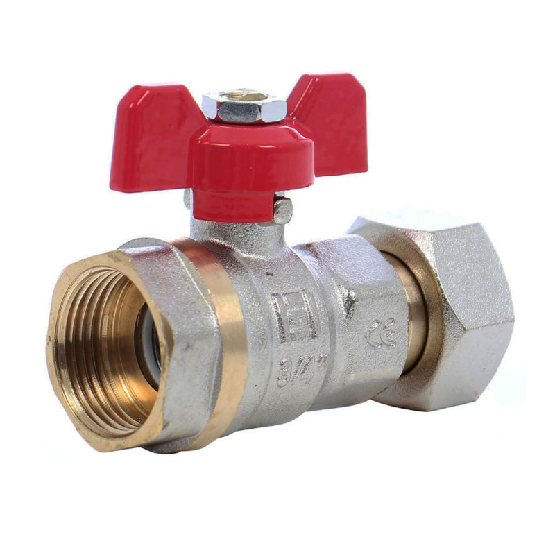 Robinet cu semiolandez, alama, 3/4", maner fluture Robinet cu semiolandez, alama, 3/4", maner fluture