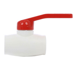 Robinet de trecere cu bila Firat, PPR alb, DN 32