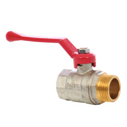 Robinet de trecere cu bila Remer 37034, alama, filet exterior-interior, 3/4 ", actionare maneta