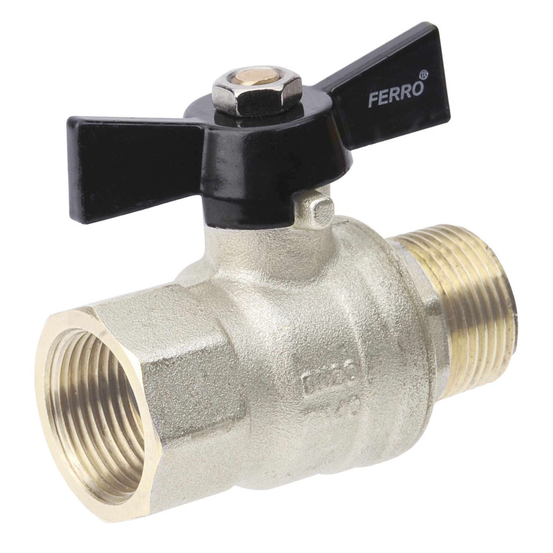 Robinet sfera Ferro, alama, filet interior - exterior, 3/4", PN40 Robinet sfera Ferro, alama, filet interior - exterior, 3/4", PN40