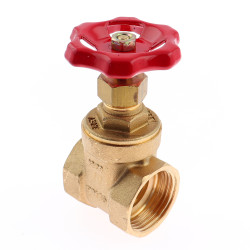 Robinet trecere cu sertar Fratelli Fortis 800, alama, 1/2", maner rozeta