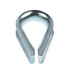 Rodanta usoara, din otel zincat, pentru cablu de otel de 10 mm
