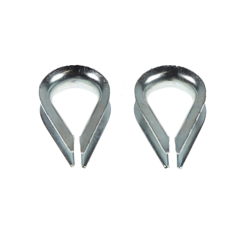 Rodanta usoara, din otel zincat, pentru cablu de otel de 6 mm, set 2 bucati Rodanta usoara, din otel zincat, pentru cablu de otel de 6 mm, set 2 bucati