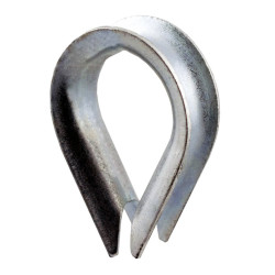 Rodanta usoara, din otel zincat, pentru cablu de otel de 6 mm