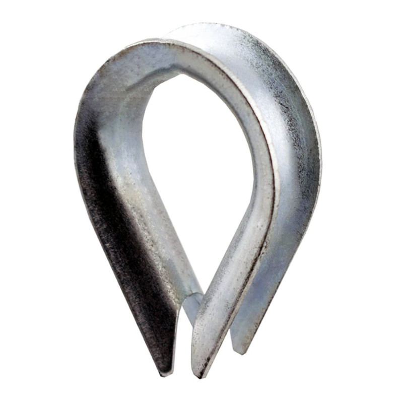 Rodanta usoara, din otel zincat, pentru cablu de otel de 6 mm Rodanta usoara, din otel zincat, pentru cablu de otel de 6 mm