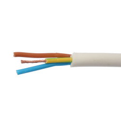 Rola cablu electric MYYM / H05VV-F 3 x 0.75 mmp 25 m, cupru