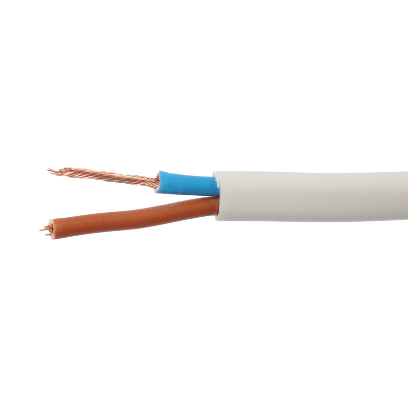 Rola cablu electric MYYUP / H03VVH2 - F T, 2 x 0.75 mmp, 25 m, cupru