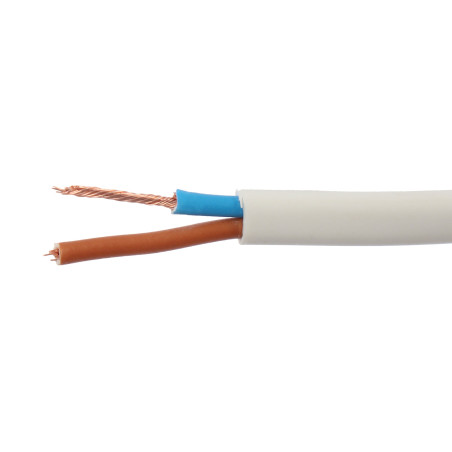 Rola cablu electric MYYUP / H03VVH2 - F T, 2 x 0.75 mmp, 25 m, cupru