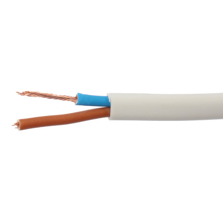 Rola cablu electric MYYUP / H05VVH2 - F T, 2 x 1 mmp, 25 m, cupru