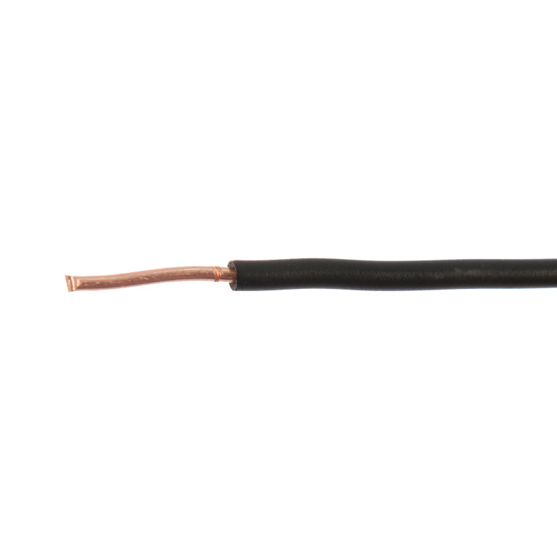 Rola conductor electric FY / H07V-U 1.5 mmp negru 100 m, cupru