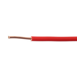 Rola conductor electric FY / H07V-U 1.5 mmp rosu 100 m, cupru