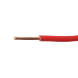 Rola conductor electric FY / H07V-U 2.5 mmp rosu 100 m, cupru