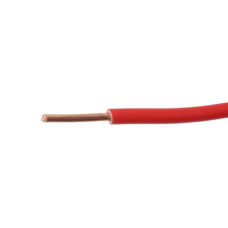 Rola conductor electric FY / H07V-U 2.5 mmp rosu 50 m, cupru