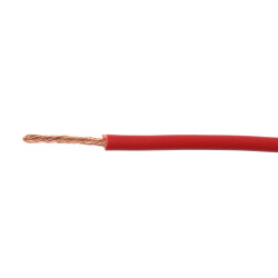 Rola conductor electric MYF / H07V-K 2.5 mmp rosu 100 m, cupru