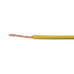 Rola conductor electric MYF / H07V-K 2.5 mmp verde/galben 100 m, cupru