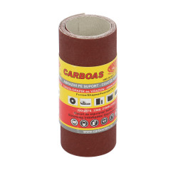 Rola panza abraziva pentru lemn, metale, materiale constructii, Carbochim PESK, granulatie 120, rola 1 m x 120 mm