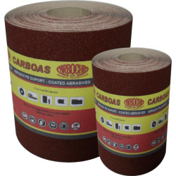 Rola panza abraziva pentru lemn, metale, materiale constructii, Carbochim PESK, granulatie 180, rola 5 m x 120 mm