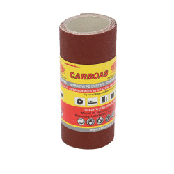 Rola panza abraziva pentru lemn, metale, materiale constructii, Carbochim PESK, granulatie 80, rola 1 m x 120 mm