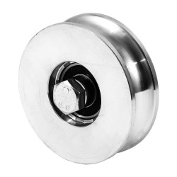 Rola simpla, profil R, Midica, pentru porti culisante, otel, 80 mm