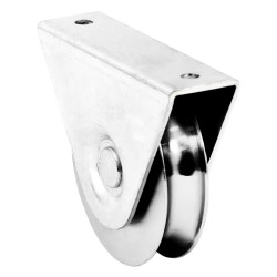 Rola suport exterior, profil R, Midica, porti culisante, otel, 80 mm