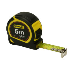 Ruleta cu banda metalica, cu blocare, Stanley Tylon 1-30-697, 5 m