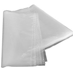 Sac polietilena 50 x 100 cm, incolor, 60 litri