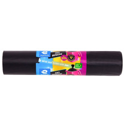 Saci menajeri / gunoi Epack, negru, 300L, 5 buc