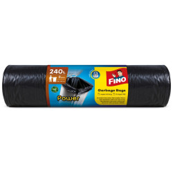 Saci menajeri / gunoi Fino LD, negru, 240L, 8 buc