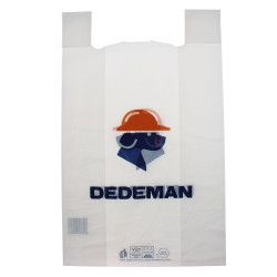 Sacosa bio personalizata Dedeman, tip maieu, 60 x 32 cm