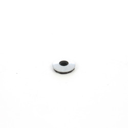 Saiba plata din otel zincat alb + cauciuc, pentru etansare, 4.2 x 12.7 mm