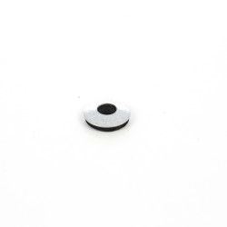 Saiba plata din otel zincat alb + cauciuc, pentru etansare, 4.2 x 14 mm