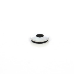 Saiba plata din otel zincat alb + cauciuc, pentru etansare, 4.8 x 14 mm