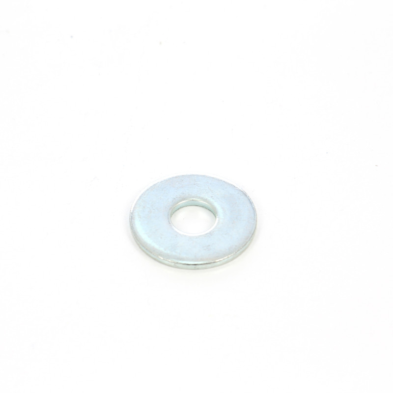 Saiba plata din otel zincat alb, DIN125A, M10 x 20 x 2 mm